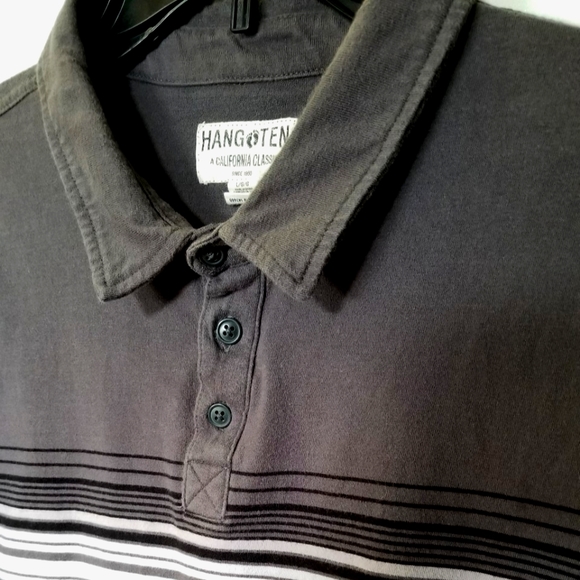 Hang Ten, Size - L, Color - Grey with white/black/light grey pattern - Picture 3 of 8